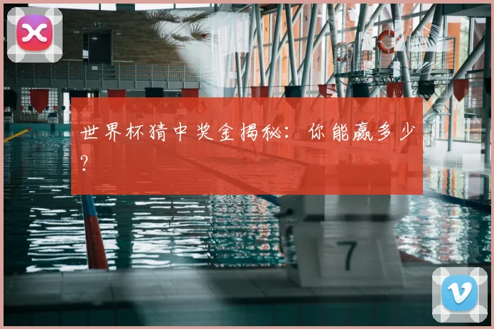 世界杯猜中奖金揭秘：你能赢多少？